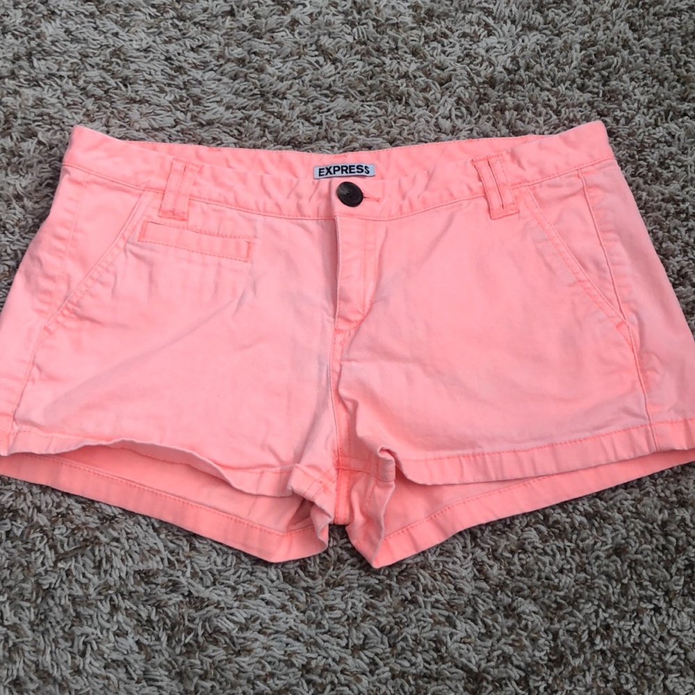 Express neon shorts!